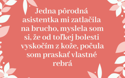 Ani po štyroch rokoch neviem zabudnúť
