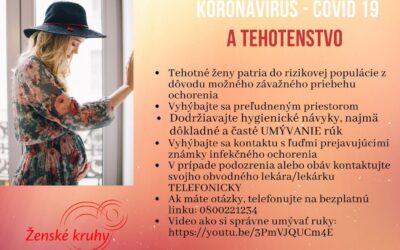 Koronavírus počas tehotenstva a dojčenia