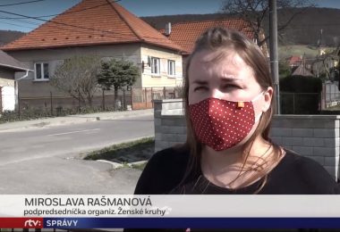 Miroslava Rašmanová, Záber z reportáže RTVS