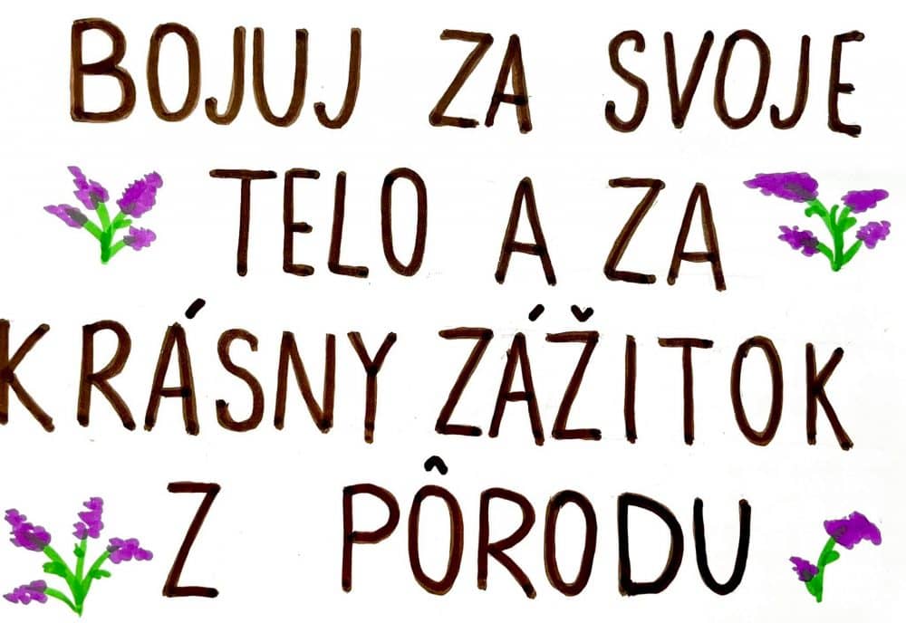ngo-illustration-Artboard 5 Fixkou napísaný text, doplnený dekoratívnymi kresbami kvetín: Bojuj za svoje telo a za krásny zážitok z prôrodu
