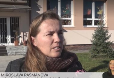 Screenshot zo správ RTVS. Miroslava Rašmanová