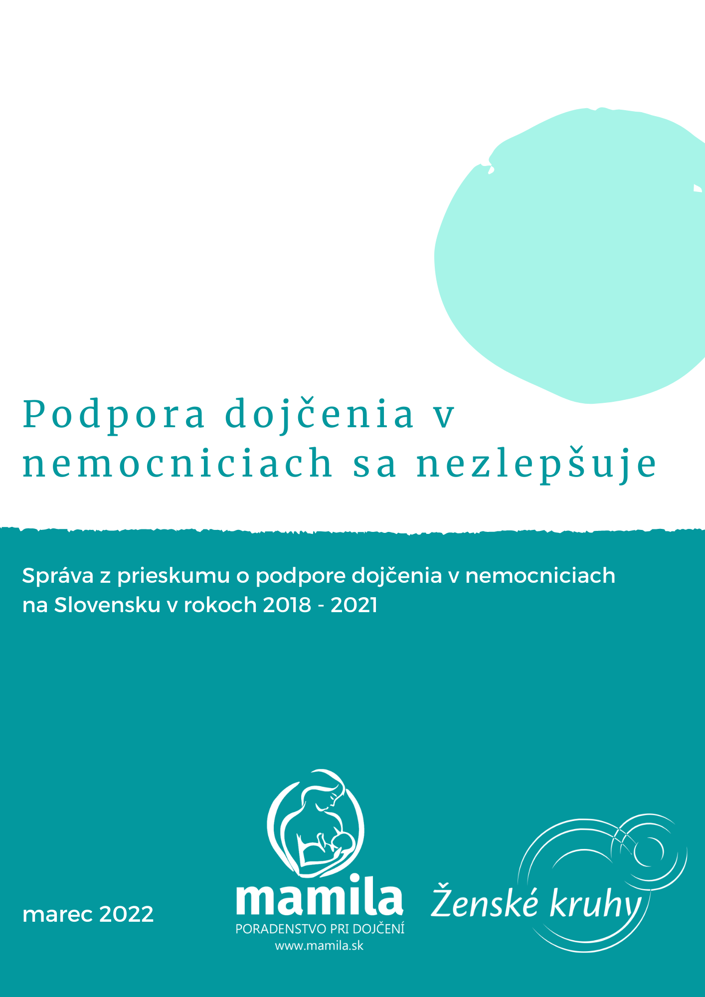 ngo-illustration-Artboard 5 Baby-friendly: Na webové stránky nemocníc sa nedá spoľahnúť Správa z monitoringu webových stránok nemocníc, ktoré na Slovensku prevádzkujú gynekologicko-pôrodnícke a novorodenecké oddelenia Júl 2021 Ženské kruhy Mamila Poradenstvo pri dojčení www.mamila.sk