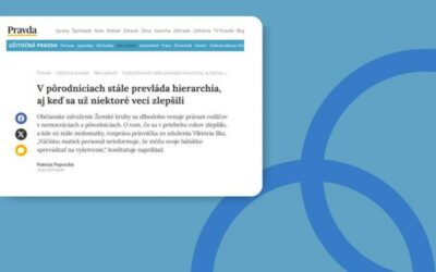 Pravda: V pôrodniciach stále prevláda hierarchia