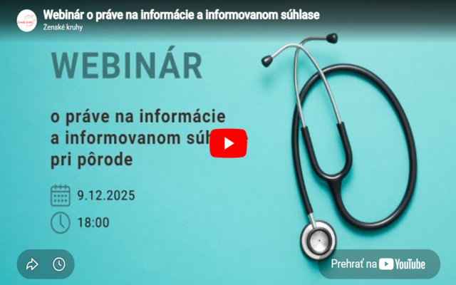 webinar informovany suhlas