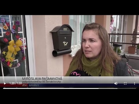 ngo-illustration-Artboard 5 Screenshot z videa, reportáž RTVS. Na zábere je Miroslava Rašmanová.
