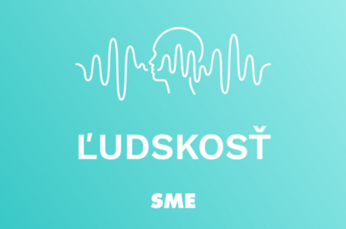 Logo podcastu Ľudskosť ĽUDSKOSŤ SME