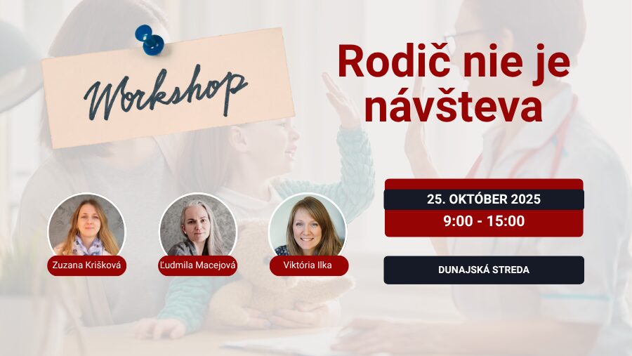 ngo-illustration-Artboard 5 Workshop, Rodič nie je návšteva, 25.10.2025. Zuzana Krišková Ľudmila Macejová Viktória Ilka