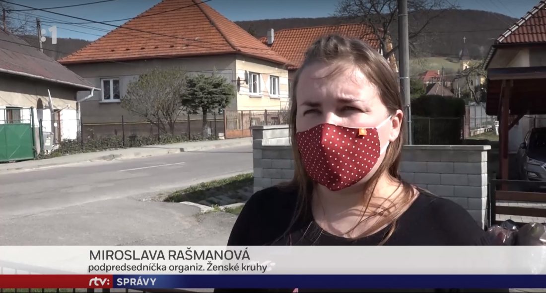 Miroslava Rašmanová, Záber z reportáže RTVS